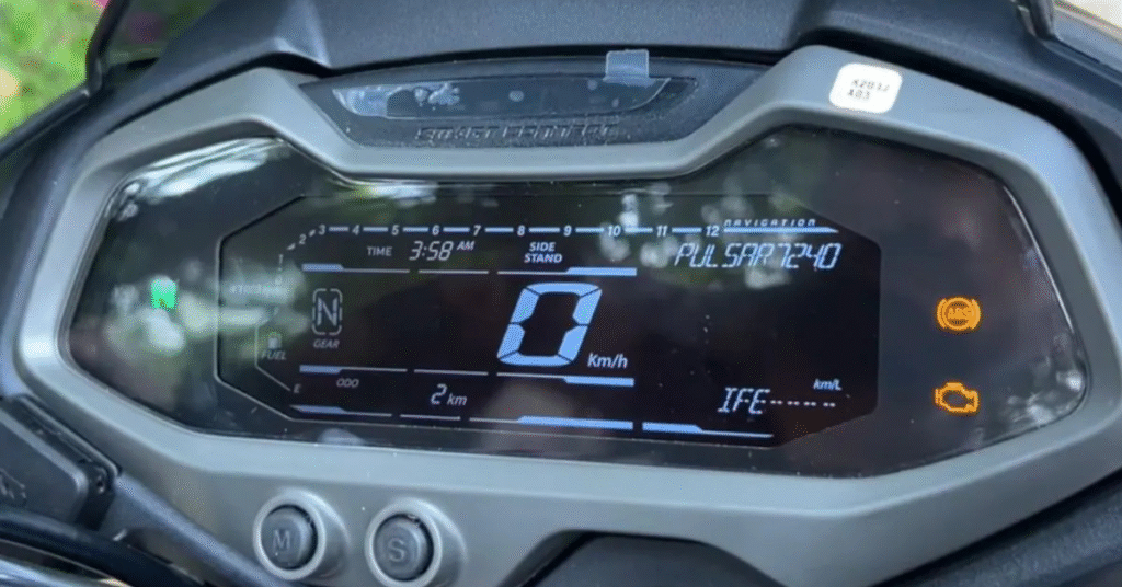 Bajaj Pulsar NS125 ABS modes