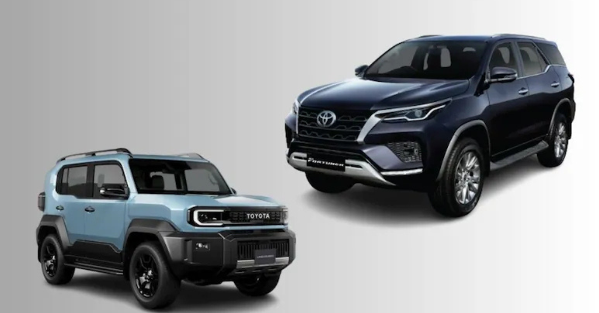 Land Cruiser FJ vs Fortuner